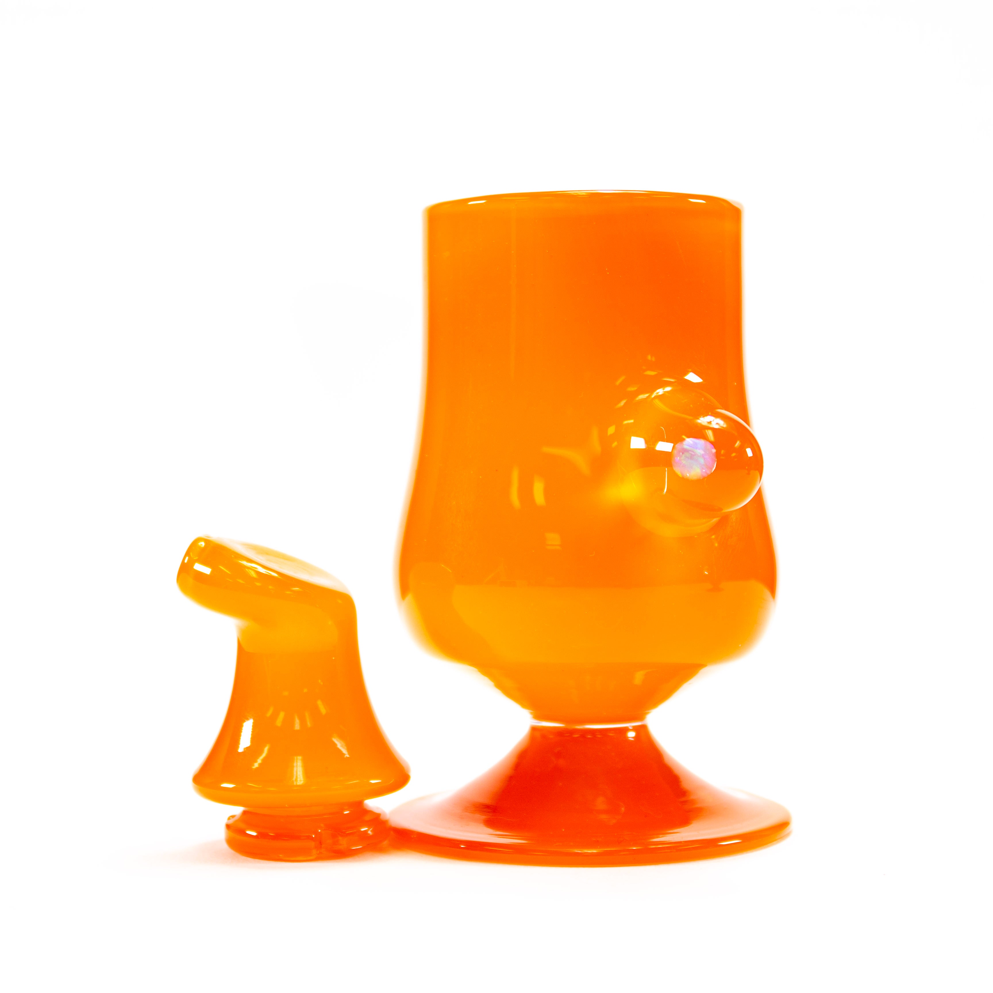 Eternal Flameworks Orange Crayon Proxy Core Goblet Set #ETF05 - Planet Caravan